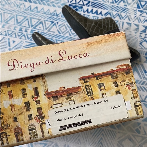 Diego di Lucca Pewter Monica Shoe - Picture 6 of 6